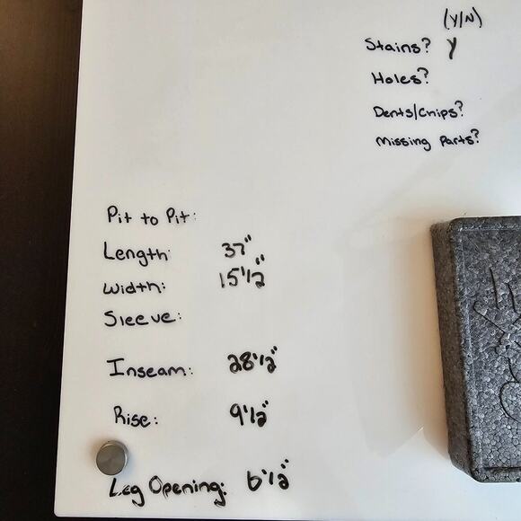 Signature by Levi Strauss & Co. Jeans Boys 18 Blue Taper Stretch Denim 31x28.5 - Picture 13 of 14